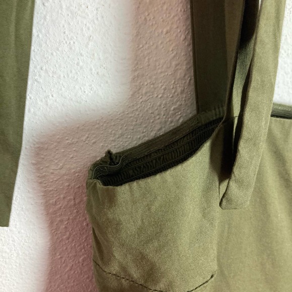 Jason Wu Olive Green‎ Tiered Maxi Dress // Size Small - Picture 7 of 7